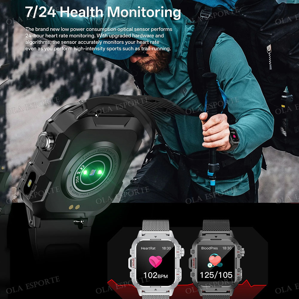 New Military Smart Watch Men I - Phase Esports & Gaming Festival 评论和价格